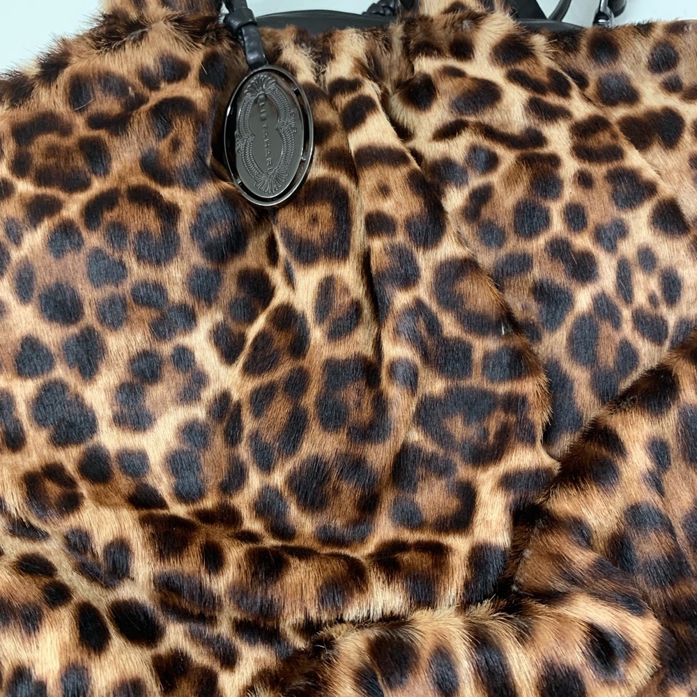 EliE Tahari pony hair handbag - Picture 2 of 7